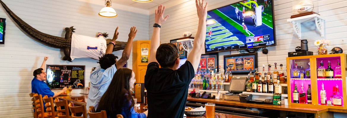 Gators Sports Grill at our Gainesville Hotel